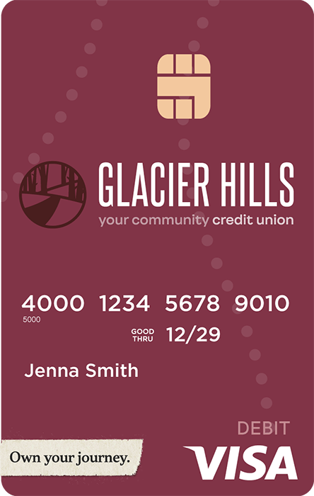 Glacier Hills VISA® Debit Card