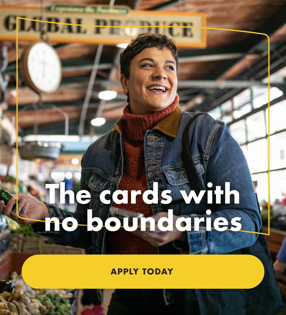 The card with no boundaries. Treat yourself. (mobile)